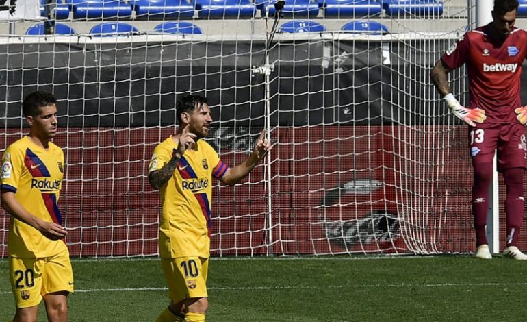 Man of the Match Alaves vs Barcelona: Lionel Messi