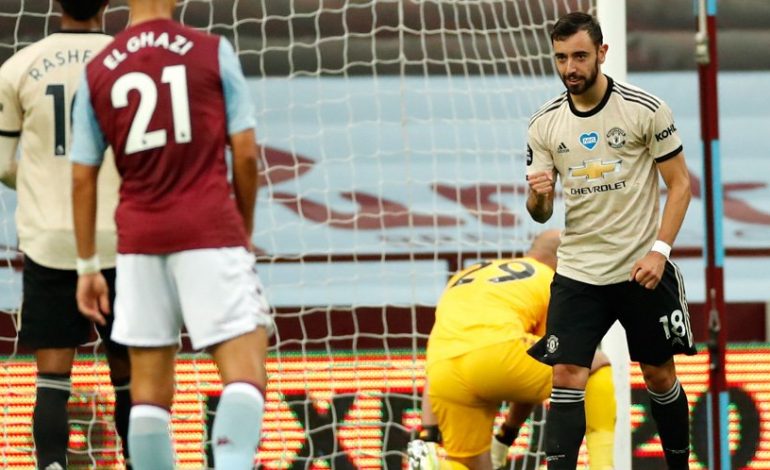 Man of the Match Aston Villa vs Manchester United: Bruno Fernandes