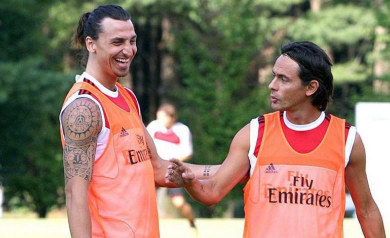 Inzaghi Minta Ibrahimovic Bertahan di AC Milan dan Kenakan Kostum Keramat
