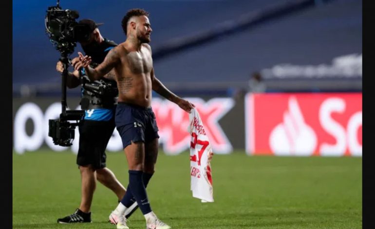 Gawat PSG! Neymar Terancam Absen di Final Liga Champions karena Tukar Jersey