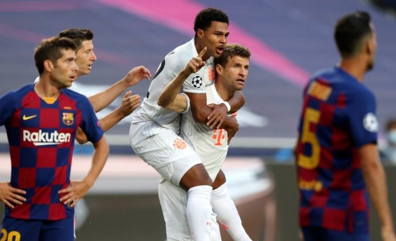 Man of the Match Barcelona vs Bayern Munchen: Thomas Muller