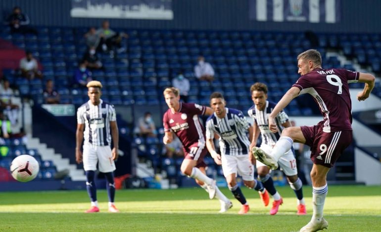 Leicester Permalukan West Brom, Jamie Vardy Cetak 2 Gol