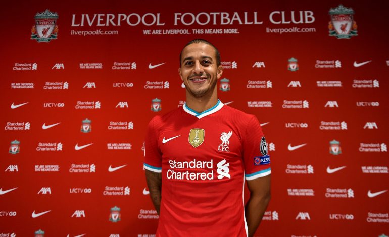 Thiago Alcantara Dikontrak Liverpool hingga 2024