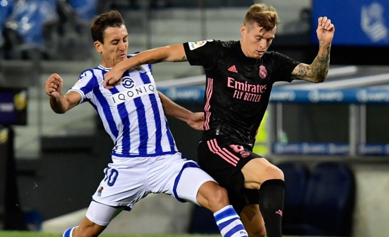 Hasil Pertandingan Real Sociedad vs Real Madrid: Skor 0-0