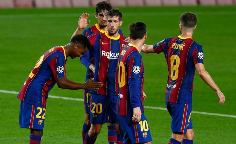 Hasil Pertandingan Barcelona vs Ferencvaros: Skor 5-1