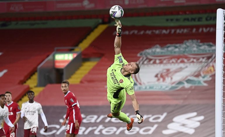 Man of the Match Liverpool vs Arsenal: Bernd Leno