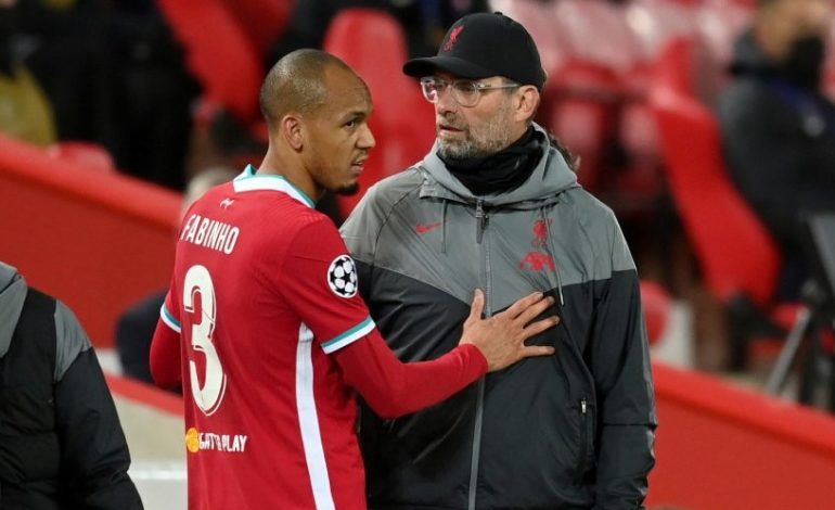 Fabinho Dipastikan Absen Lawan West Ham