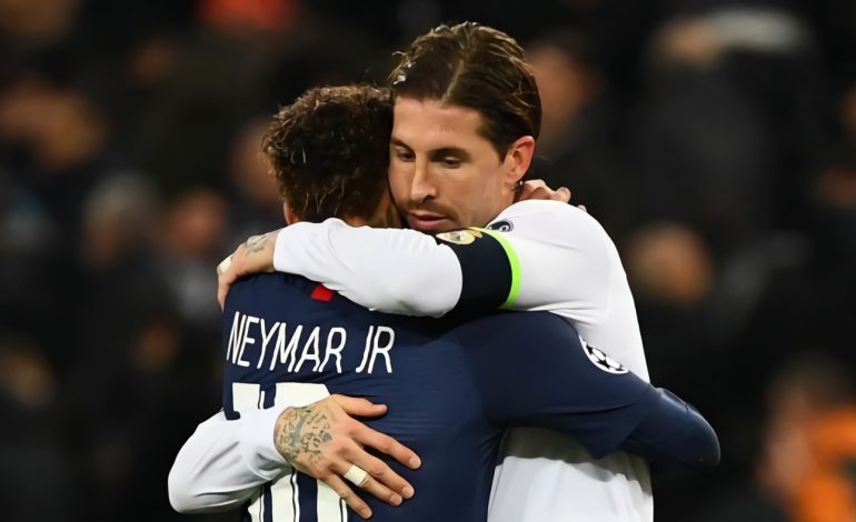 Neymar Rayu Sergio Ramos untuk Gabung PSG