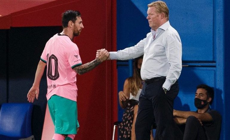 Ronald Koeman Umbar Isi Obrolannya dengan Lionel Messi yang Tidak Bahagia