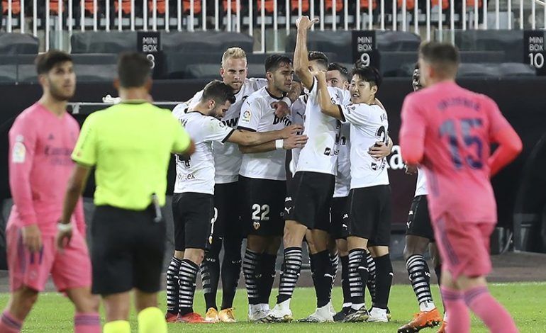 Hasil Pertandingan Valencia vs Real Madrid: Skor 4-1