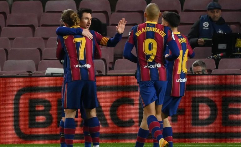 Barcelona vs Levante: Messi Bikin Gol, Los Cules Menang 1-0
