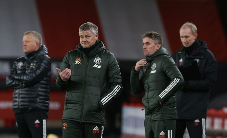 Laga Sheffield vs MU Diwarnai Aksi Marah-marah Solskjaer