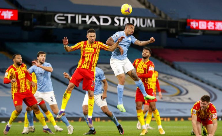 Man City vs West Brom Tuntas 1-1