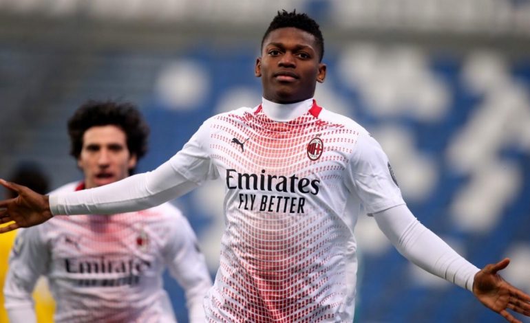Milan Menang, Rafael Leao Cetak Gol Tercepat Serie A Sepanjang Masa