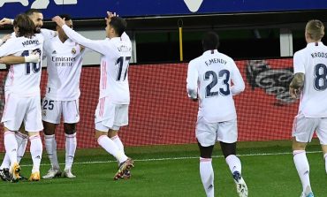 Hasil Pertandingan Eibar vs Real Madrid: Skor 1-3