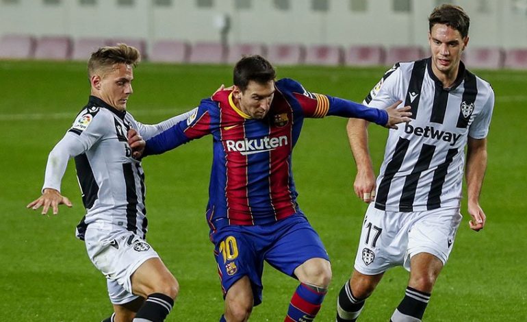 Hasil Pertandingan Barcelona vs Levante: Skor 1-0