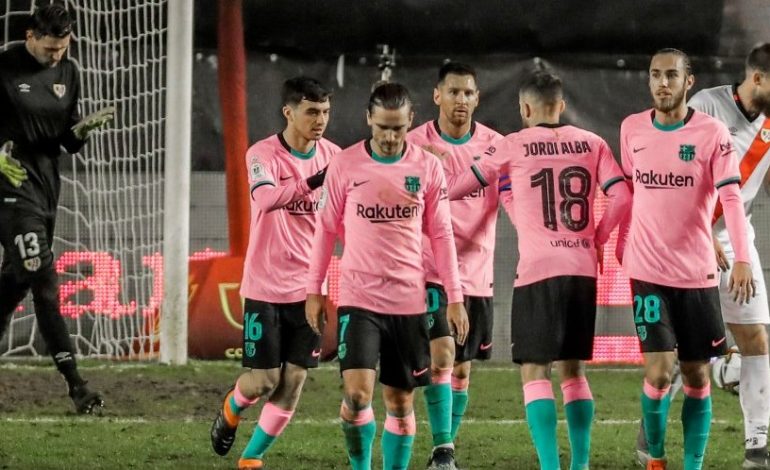 Hasil Pertandingan Rayo Vallecano vs Barcelona: Skor 1-2
