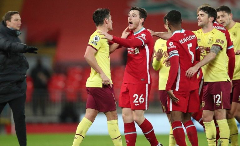 Dipermalukan Burnley di Anfield, Liverpool Harusnya Dapat Hadiah Penalti?