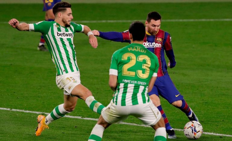 Real Betis vs Barcelona: Messi Main, Blaugrana Menang 3-2