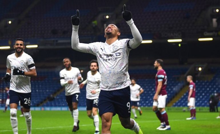 Hasil Pertandingan Burnley vs Manchester City: Skor 0-2