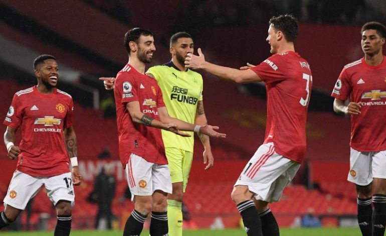 Hasil Pertandingan Manchester United vs Newcastle: Skor 3-1