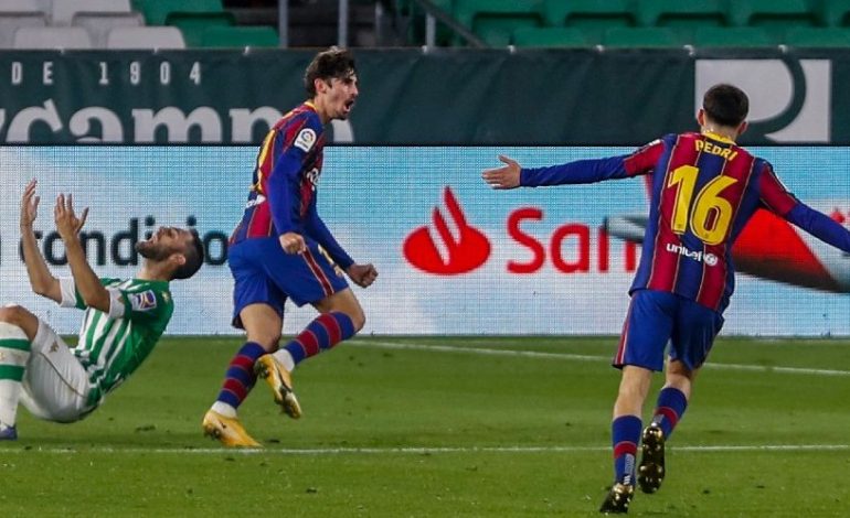 Hasil Pertandingan Real Betis vs Barcelona: Skor 2-3
