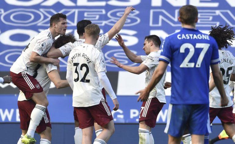 Hasil Pertandingan Leicester City vs Arsenal: Skor 1-3