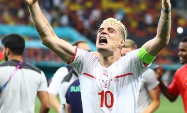 Impresif di Euro 2020, Granit Xhaka Bikin Juventus Ikut Kesengsem