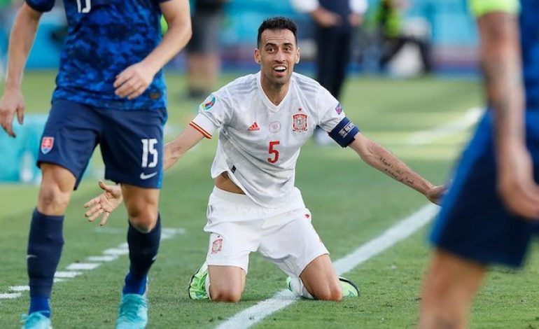 Man of the Match Slovakia vs Spanyol: Sergio Busquets