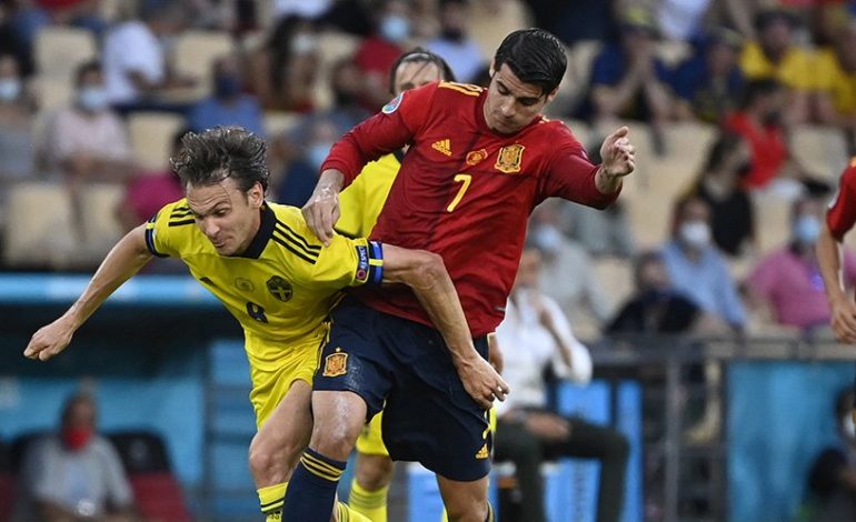Hasil Euro 2020 Spanyol vs Swedia: Skor 0-0