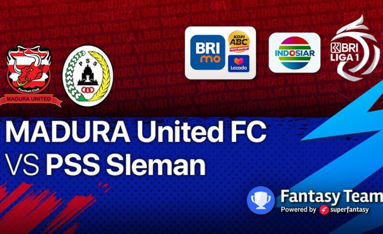 Sedang Main, Live Streaming BRI Liga 1 Madura United vs PSS Sleman di Vidio