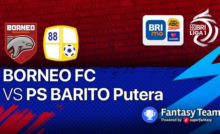 Sedang Tayang di Vidio, Live Streaming BRI Liga 1 Borneo FC vs Barito Putera