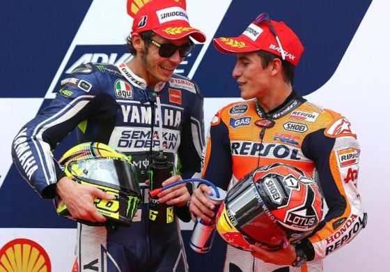 Marc Marquez Mengaku Tak Sebanding Dengan Valentino Rossi