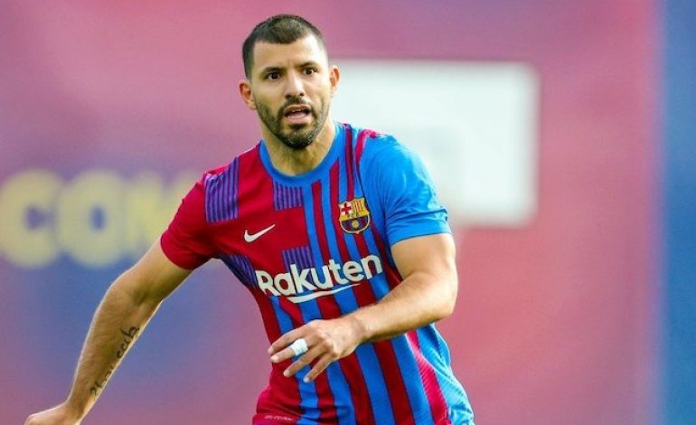 Debut Bersama Barcelona, Kun Aguero Cetak Gol