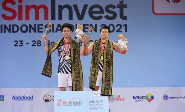 Kevin Sanjaya/Marcus Gideon Juara Indonesia Open 2021