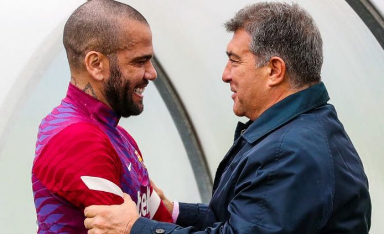 Joan Laporta Berterima Kasih Kepada Dani Alves
