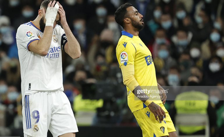 Real Madrid Ditahan Imbang Cadiz Tanpa Gol