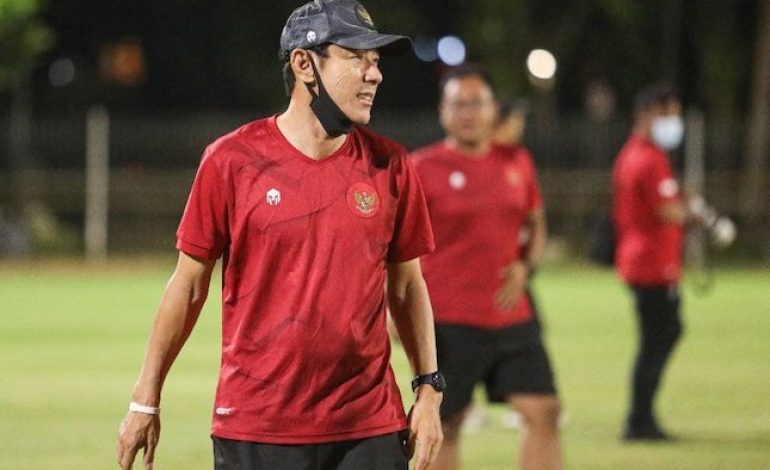 Marckho Meraudje Kena Jewer Shin Tae-yong Dalam Sesi Latihan, Kenapa?