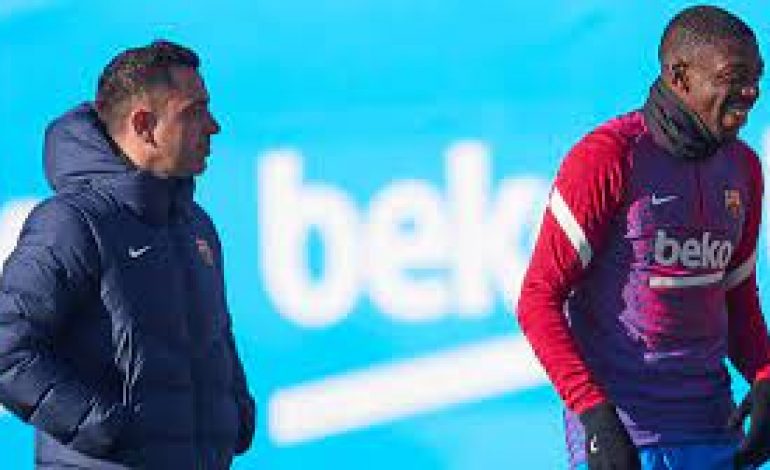 Xavi Hernandez Isyaratkan Dembele Akan Bertahan di Barcelona