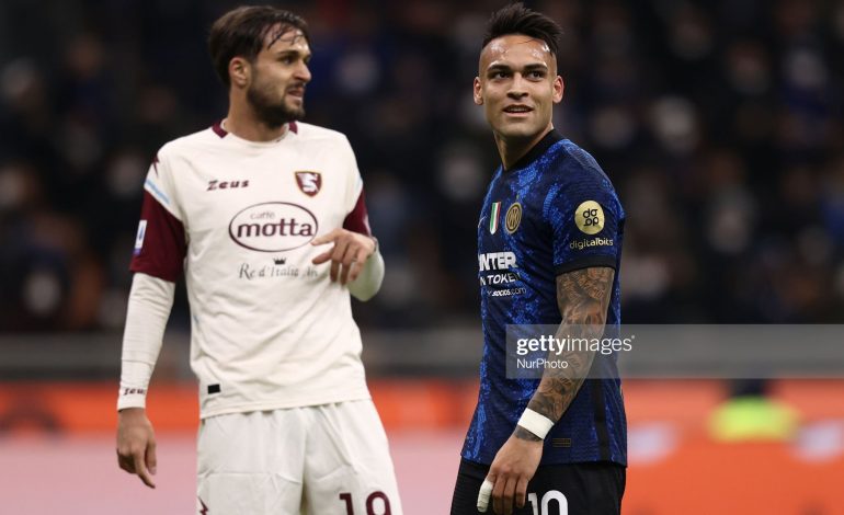 Inter Milan Menang Besar Atas Salernitana 5-0