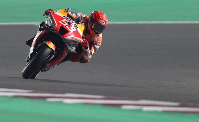Berposisi di Grid Ketiga, Marc Marquez Tetap Yakin Akan Menang di MotoGP Qatar
